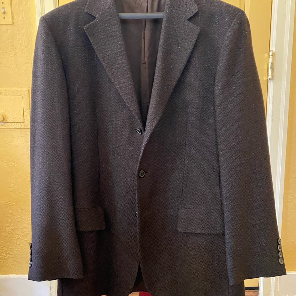 Hugo Boss Men's Blazer Jacket Brown, Size 40R